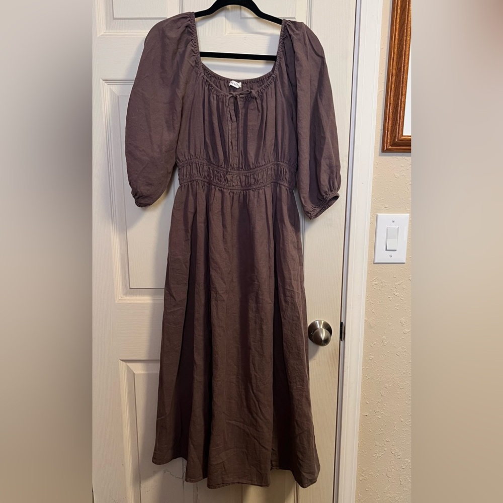 Neuflora Plum Dress in Plum Size L